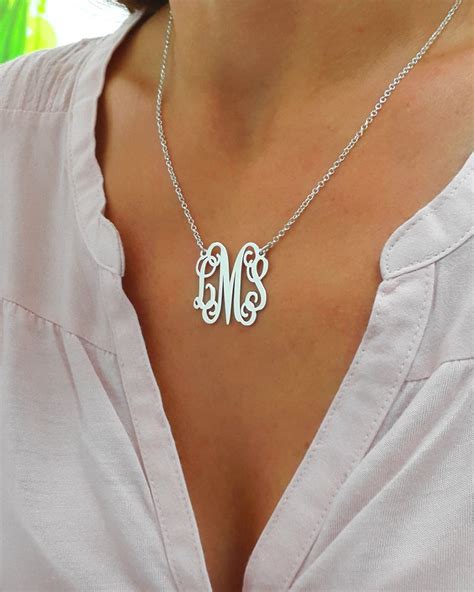 monogram jewlery